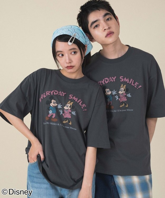 WEGO 【新柄追加/ユニセックス着用アイテム/SMLサイズ展開】DISNEY/グラフィックT（S）