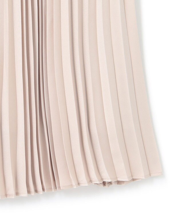 J.PRESS YORK STREET 【WOMEN】エアリープリーツ スカート ベージュ系