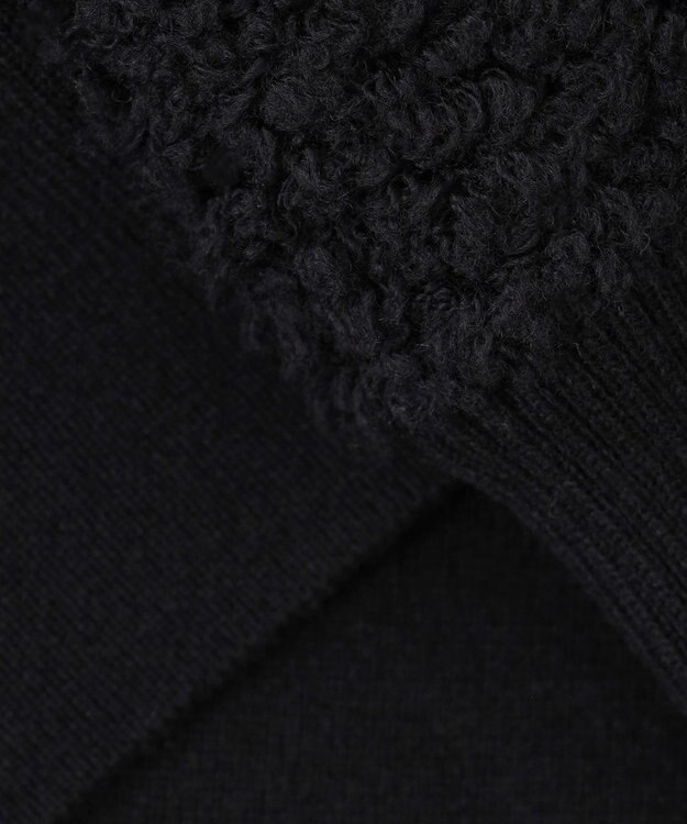 TOCCA 【洗える】CREAM PUFF KNIT ニットプルオーバー ブラック系