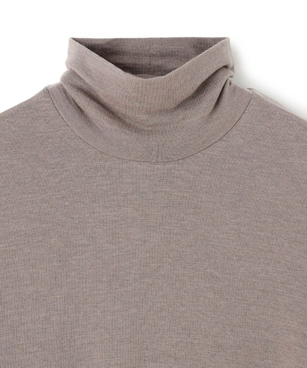 uncrave リヨセルカシミヤベア タートルトップス モカ