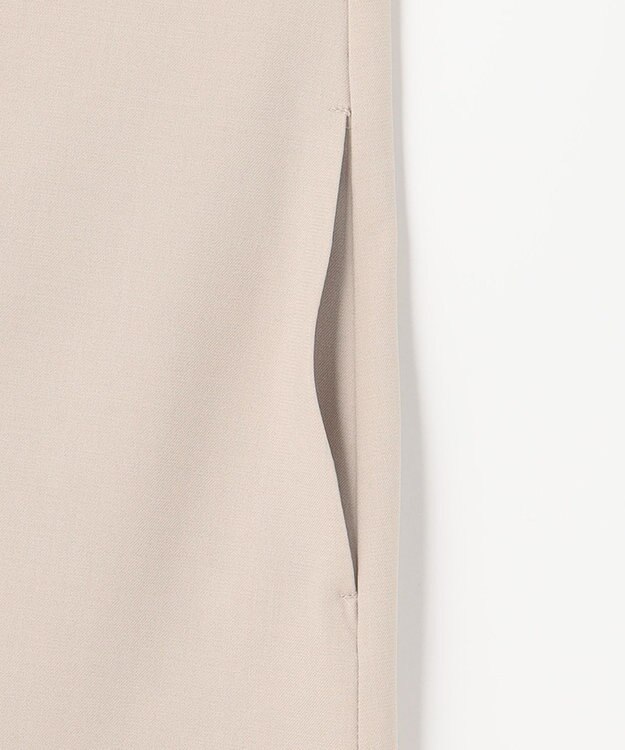 ANY 【セットアップ対応・UVケア・接触冷感】イージケアスタイルアップジレ サンドベージュ