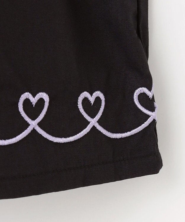 ANY KIDS キャミソール ドッキングTシャツ ブラック