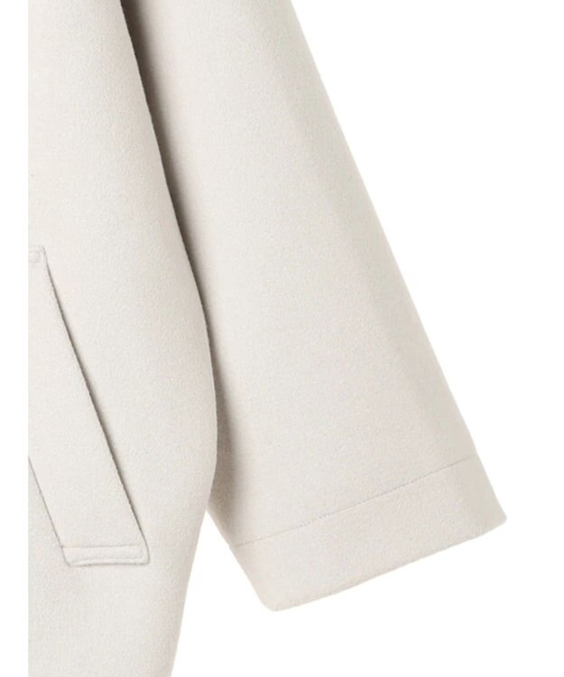 AMERICAN HOLIC 中空ＦＩＢＥＲコクーンミディコート Light Gray