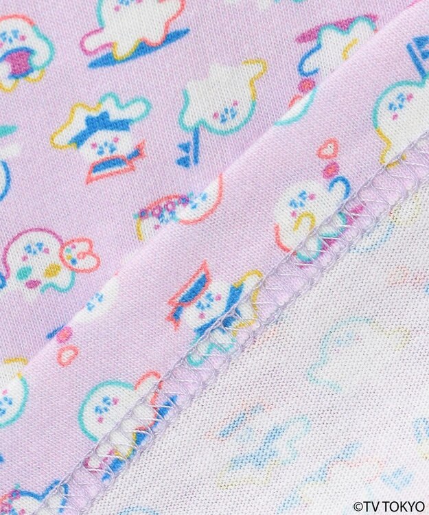 組曲 KIDS 【UVケア】【80-100㎝】シナぷしゅマリン Tシャツ ラベンダー