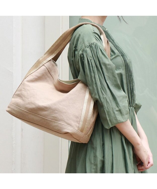 Regalo Felice 【たっぷり収納 / A4サイズ対応】トート / REGALO CA(カフェオレ×ベージュ)