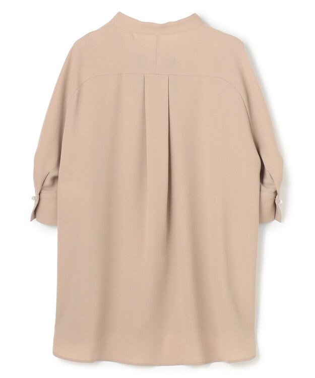 BEIGE， FLEUR / バックサテン プルオーバーブラウス Beige
