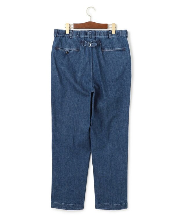 J.PRESS MEN 【J.PRESS ORIGINALS】【UNISEX】Washed Piped Stem DENIM ブルー系