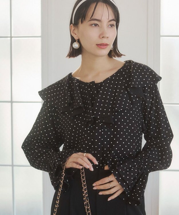 WEGO 【ANGIE VINTAGE】ラッフルブラウス