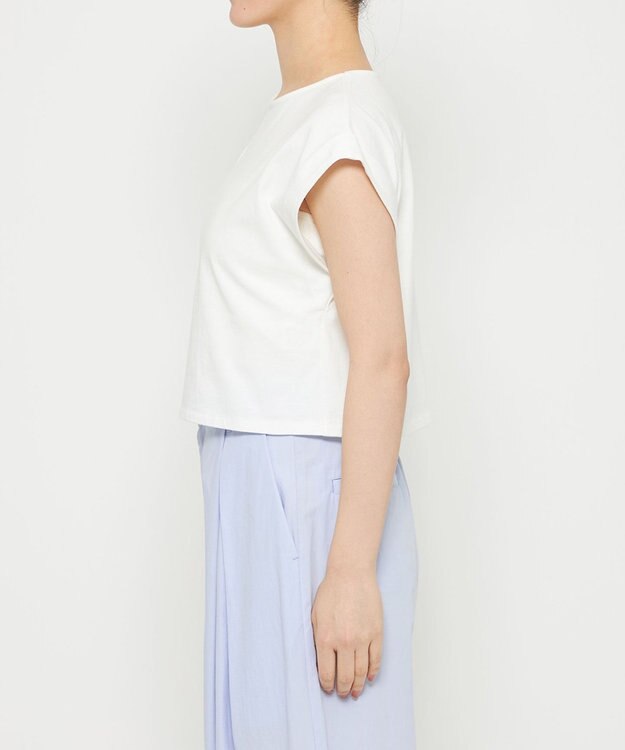 uncrave プレーンストレッチ ショートトップス オフ