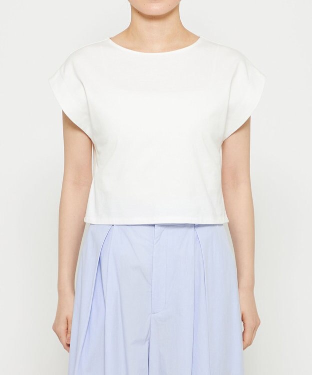 uncrave プレーンストレッチ ショートトップス オフ