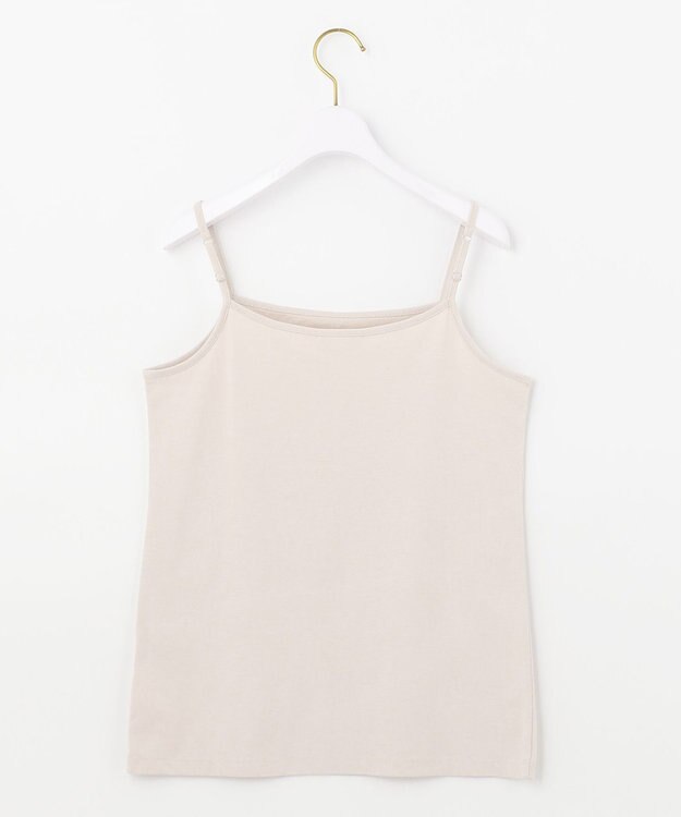 ANY SIS 【接触冷感】コンフォートモダールベーシック キャミソール ローズグレー