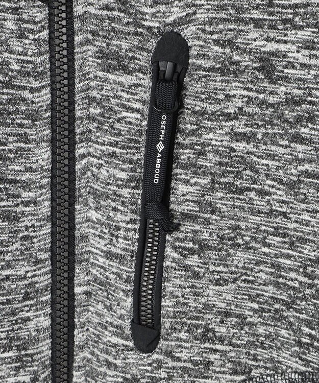 JOSEPH ABBOUD MOUNTAIN 【UNISEX】ランダムスラブリップ パーカー グレー系