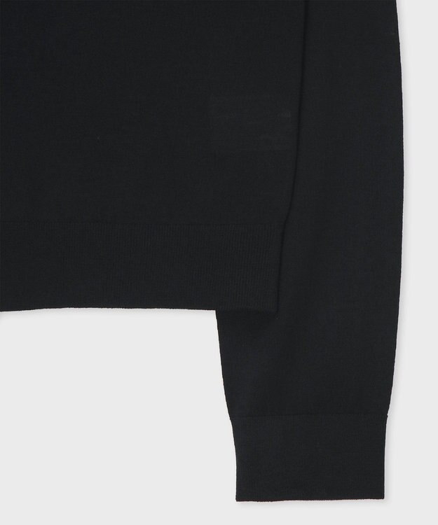 Paul Smith ドレープウール ストライプ カーディガン ブラック