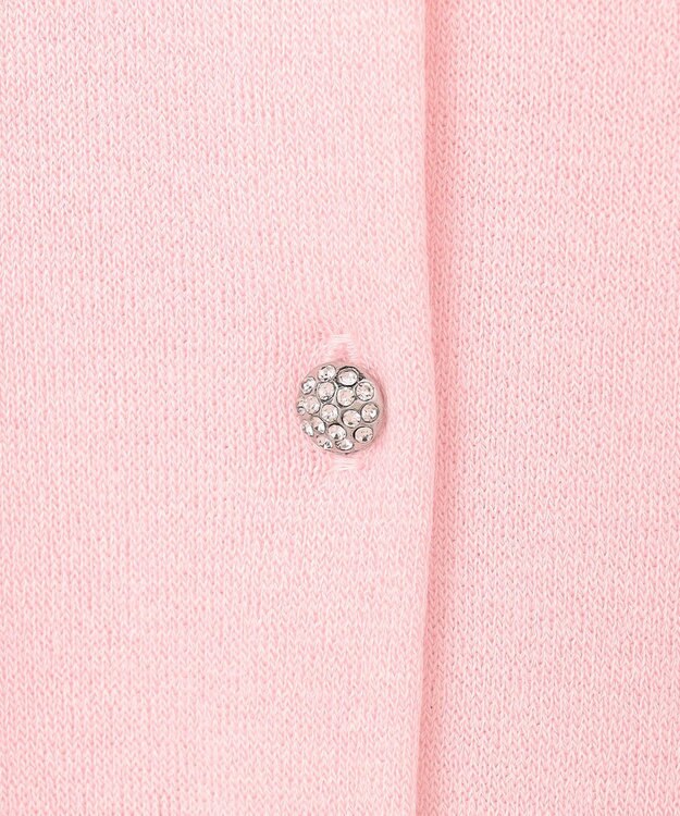 TOCCA 【鈴木ゆうかさん・chayさん着用】MOONLIT MUSE SHORTSLEEVE カーディガン ピンク系