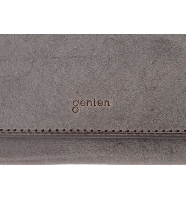 genten プレッソ 小銭カード入れ ダークブラウン