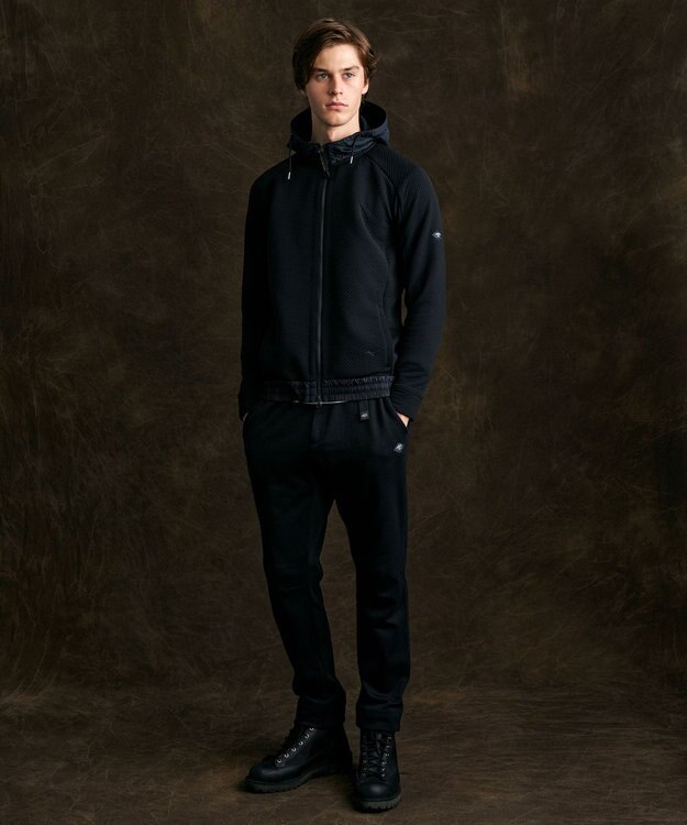 JOSEPH ABBOUD MOUNTAIN 【ストレッチ/吸水速乾/UVカット】ヴィンテージチノ パンツ ブラック系