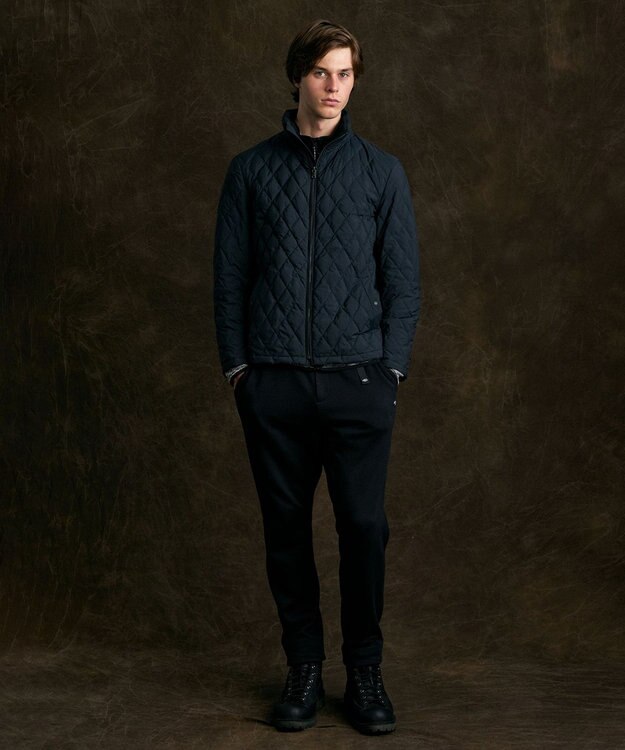 JOSEPH ABBOUD MOUNTAIN 【ストレッチ/吸水速乾/UVカット】ヴィンテージチノ パンツ ブラック系