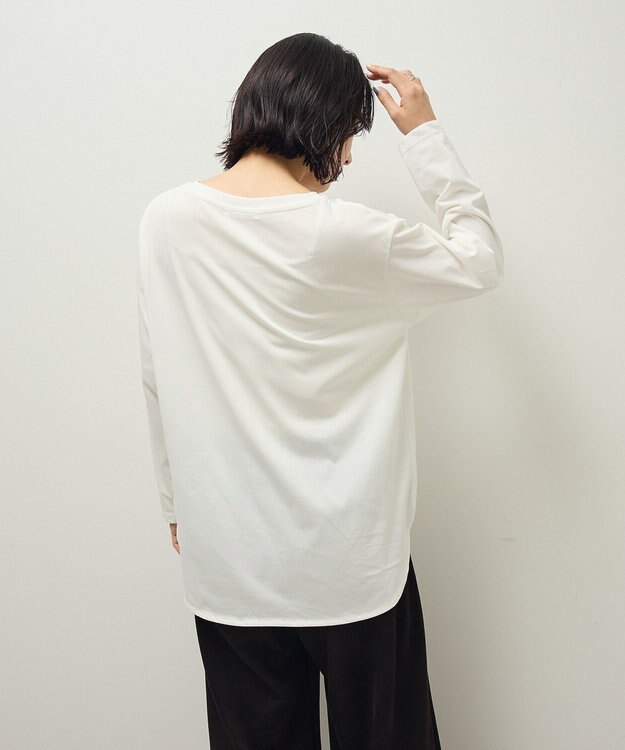 Green Parks 裾ラウンドホワイトインナー Off White