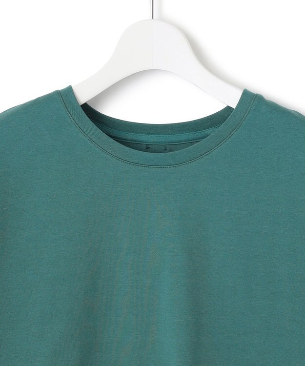 23区 S DCHコットン ベーシック Tシャツ ピーコックグリーン系