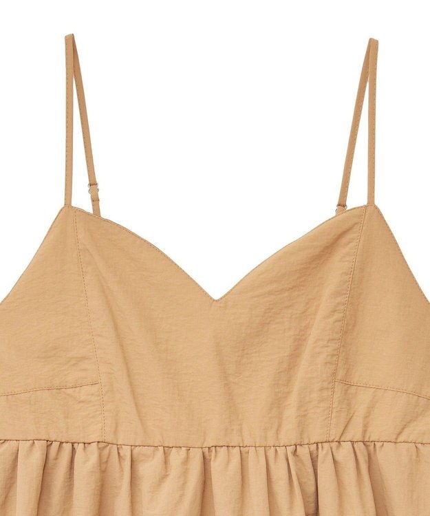 Green Parks ・ＥＬＥＮＣＡＲＥ　ＤＵＥ　バルーンキャミワンピース Beige