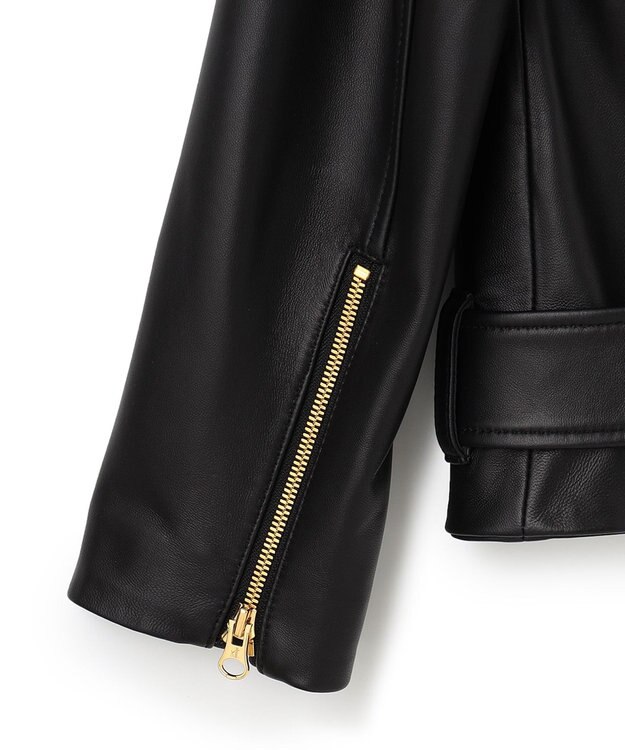 BEIGE， 【10th Anniversary】LAMB / ライダースジャケット Black