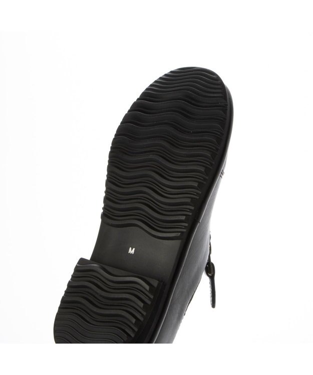 ing <ing>【サスティナブル】サイドファスナーデザインシューズ ブラック