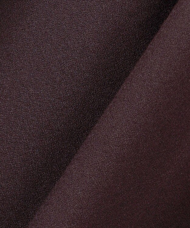 BEIGE， TERNES / フロントジップワイドパンツ Bordeaux