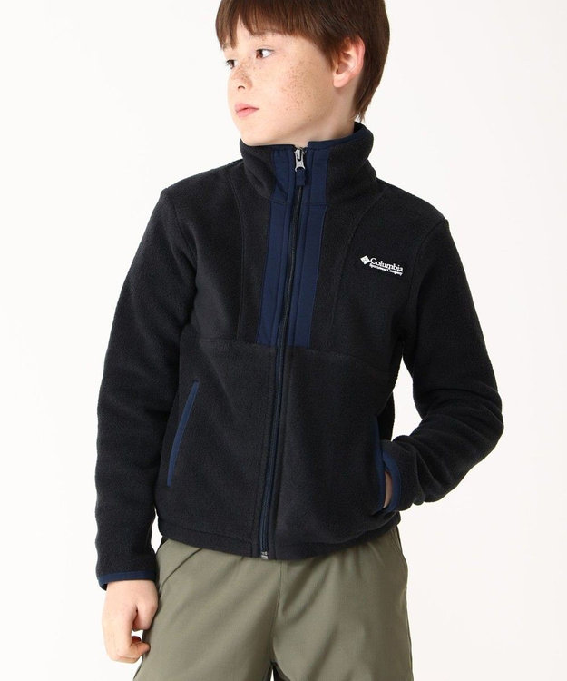 Columbia Columbia/ 【KIDS】バックボールIIフルジップフリース /コロンビア Black、 Collegiate Navy