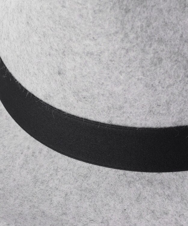 JOSEPH ABBOUD フェルト ハット ライトグレー系