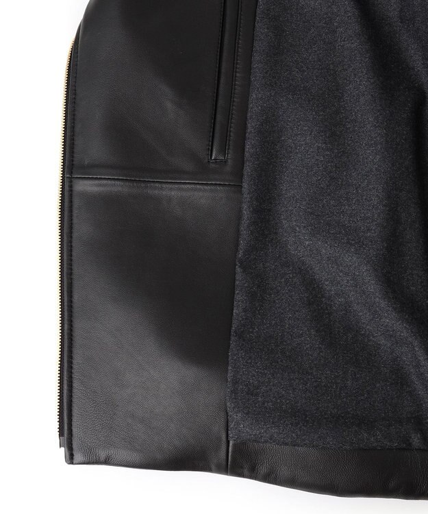 BEIGE， 【10th Anniversary】LAMB / ライダースジャケット Black