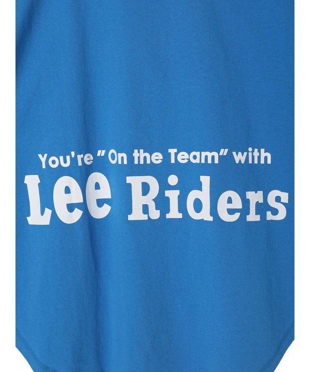 earth music&ecology Ｌｅｅ×ｅ．ｍ．ａ．ｅ　ＲＯＵＮＤＨＥＭ　ＴＥＥ Blue