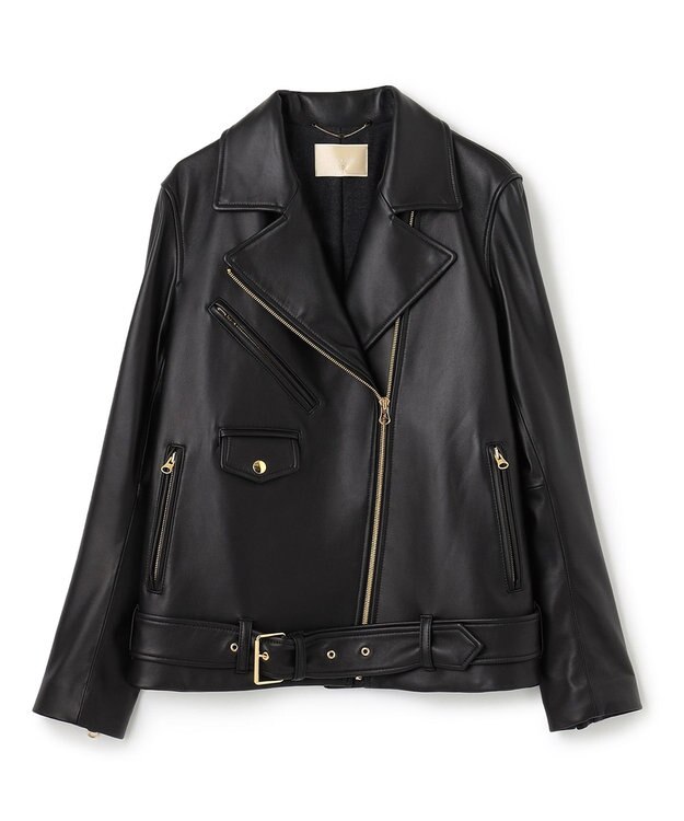 BEIGE， 【10th Anniversary】LAMB / ライダースジャケット Black