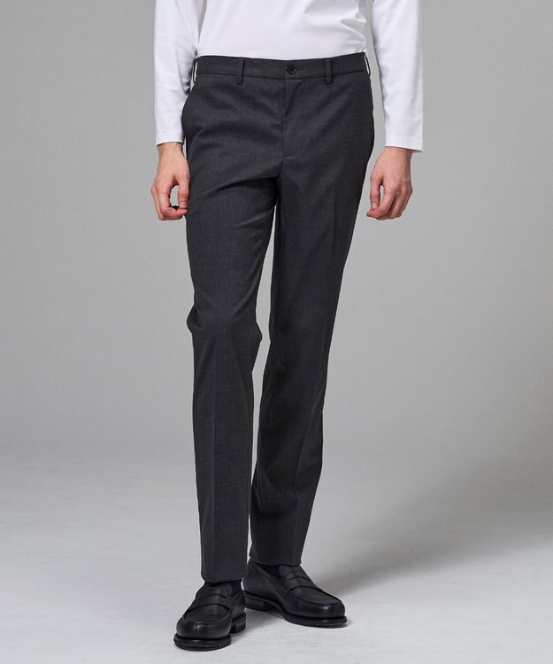 JOSEPH HOMME 【後ろウエストゴム仕様】キャリーマンストレッチ   テーパードパンツ / CITY EASY グレー系