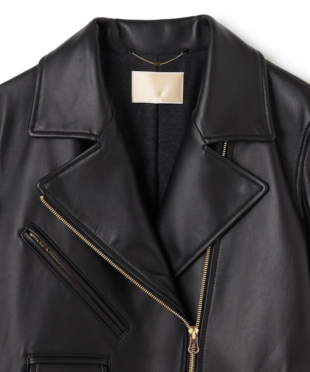 BEIGE， 【10th Anniversary】LAMB / ライダースジャケット Black