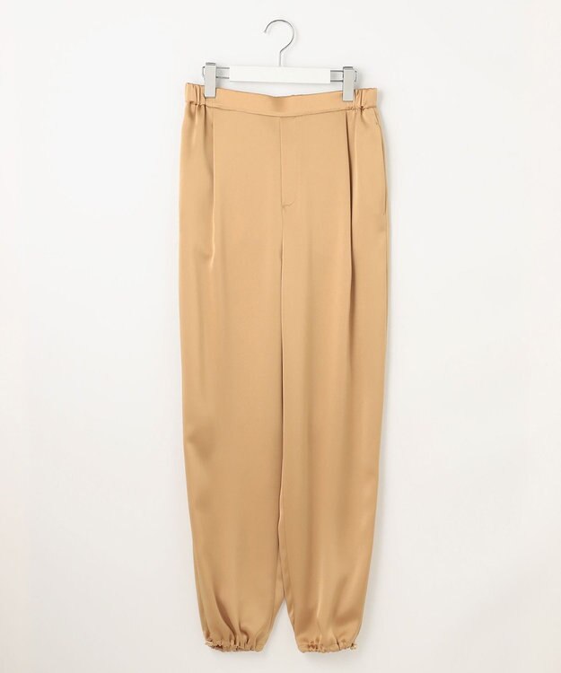 23区 S 【R(アール)】トリアセサテン ドロストパンツ ゴールド系