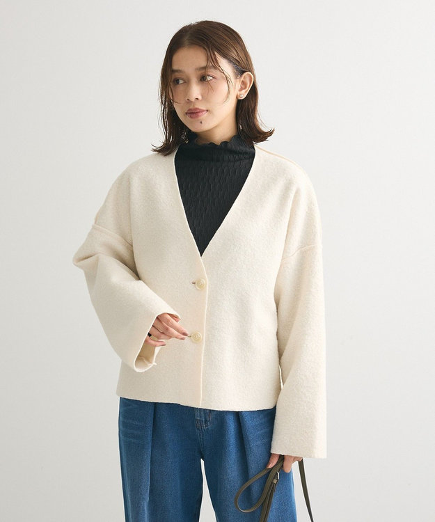 Green Parks リバーシブルカーディガン