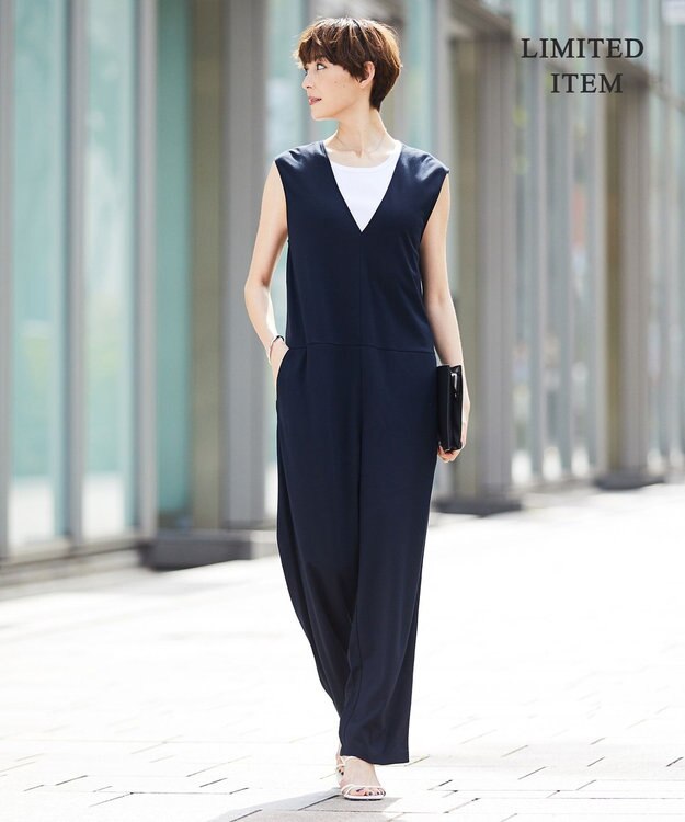 ICB 【WEB限定・洗える】パブロポンチ オールインワン ネイビー系