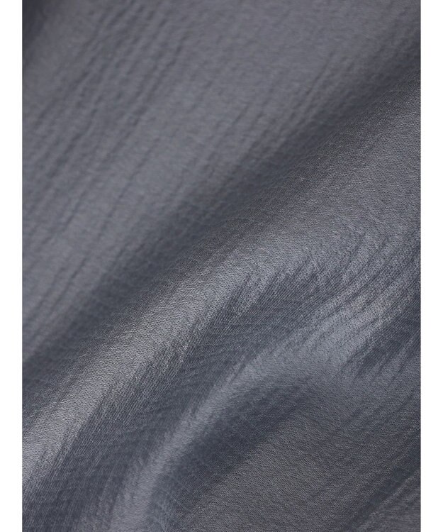 earth music&ecology バルーンスリーブブラウス Gray