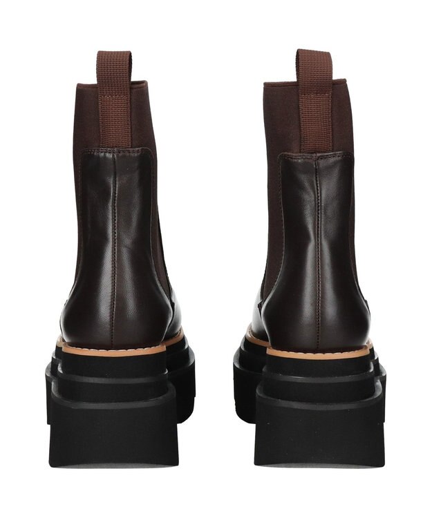 Bridget Birkin 【PARADIS COULEUR】ボリュームソールサイドゴアブーツ ダークブラウン