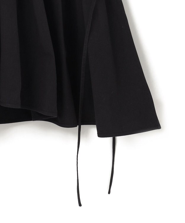 BEIGE， 【WEB限定】PROTAGONISTA / ギャザーブラウス Black