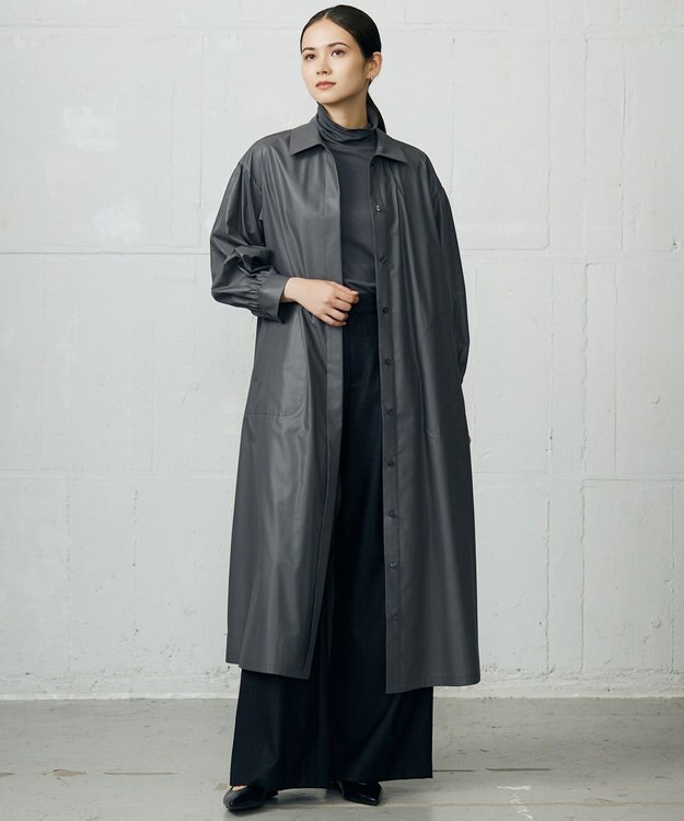 自由区 【SHIHOさん着用】シアーツイストインナー トップス スレート