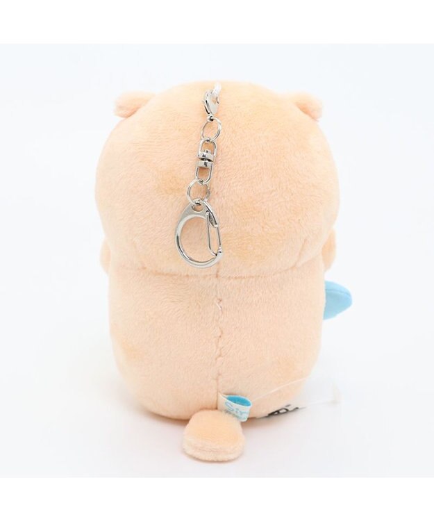 Mother garden しろたん ついてきちゃうしろたん 《らっこいぬ》 マスコット キーホルダー 12cm ベージュ