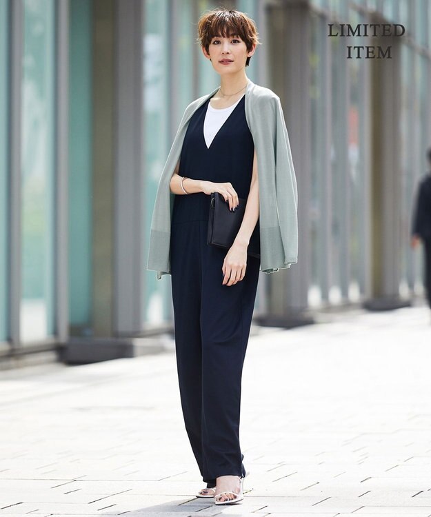 ICB 【WEB限定・洗える】パブロポンチ オールインワン ネイビー系