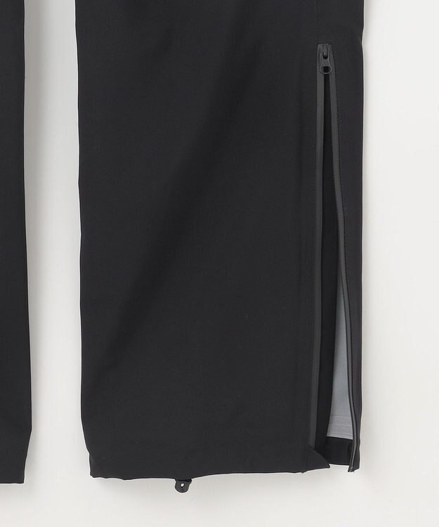 JOSEPH ABBOUD MOUNTAIN 【ECO撥水/耐水性/透湿防水素材/ストレッチ/軽量】ボイルドポリエステル マウンテンシェル パンツ ブラック系