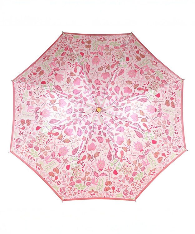 槇田商店 <新柄登場>Stig Lindberg HERBARIUM BRIGHT ピンク 折りたたみ傘 ピンク