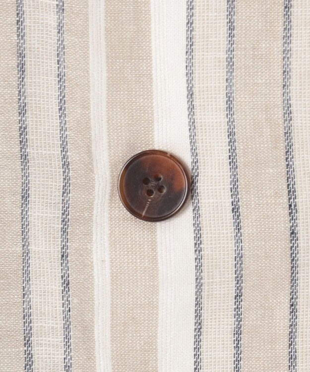 J.PRESS YORK STREET 【WOMEN】コットンリネン　ジャケット ベージュ系1