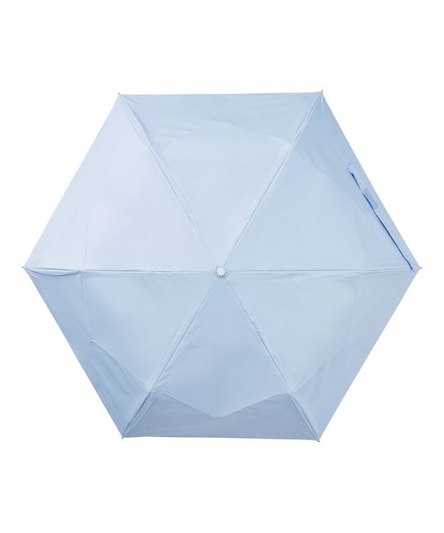 MOONBAT 【遮光100％/晴雨兼用】kowaza コワザ ライトウェイトカーボン プレーン 折りたたみ傘 簡単に畳める傘 コンパクト 50cm ペールスカイ