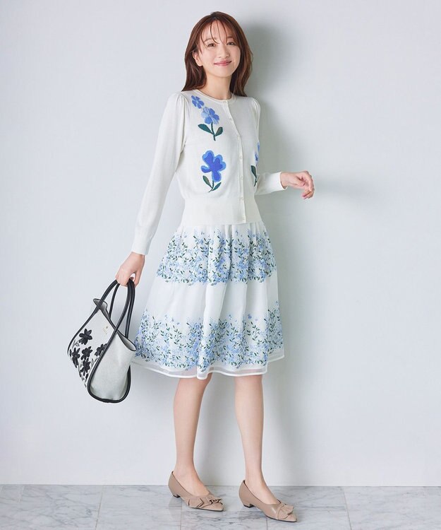 TOCCA 【キャンセル分販売！】SPRING SIGN SKIRT スカート ホワイト系7