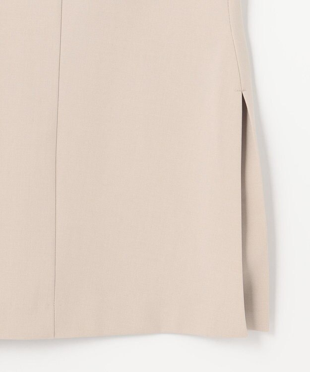 ANY 【セットアップ対応・UVケア・接触冷感】イージケアスタイルアップジレ サンドベージュ