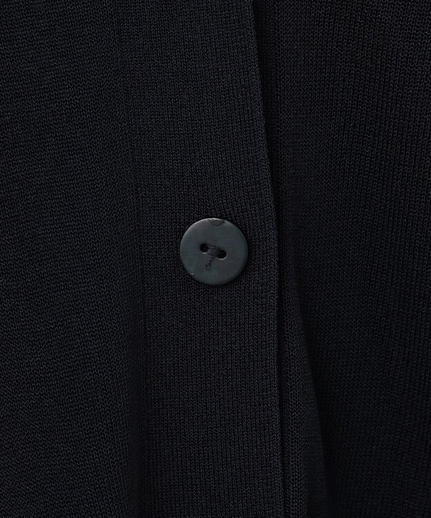 ICB 【洗える】 ドライシンセティックハイゲージ カーディガン ネイビー系